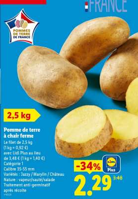POMME DE TERRE À CHAIR FERME