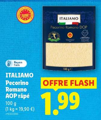 ITALIAMO Pecorino Romano AOP râpé