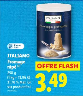 ITALIAMO Fromage râpé