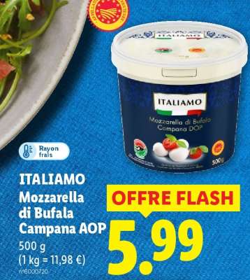 ITALIAMO Mozzarella di Bufala Campana AOP