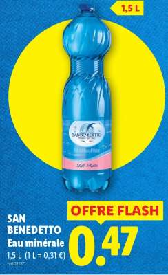SAN BENEDETTO Eau minérale