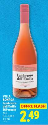 VILLA BONAGA Lambrusco dell'Emilia IGP rosato