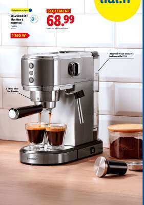 SILVERCREST Machine à expresso