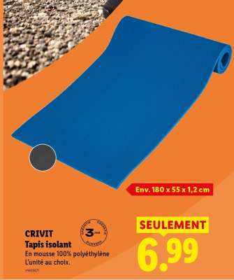 CRIVIT Tapis isolant