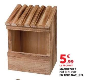 Mangeoire ou nichoir