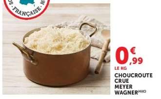Choucroute Crue Meyer Wagner