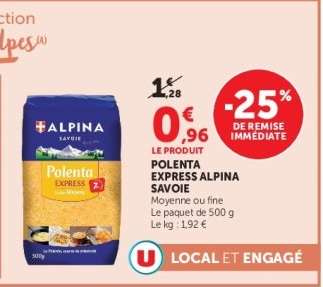 POLENTA EXPRESS ALPINA SAVOIE