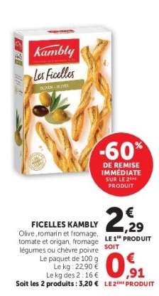 Ficelles Kambly