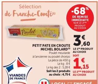 PETIT PATE EN CROUTE MICHEL BOLARD