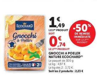Gnocchi à Poêler Nature Ecochard