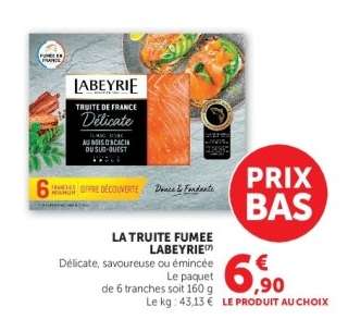 LA TRUITE FUMÉE LABEYRIE