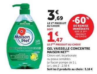 GEL VAISSELLE CONCENTRE MAISON NET