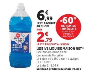 Lessive Liquide Maison Net