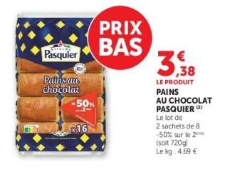Pains Au Chocolat Pasquier
