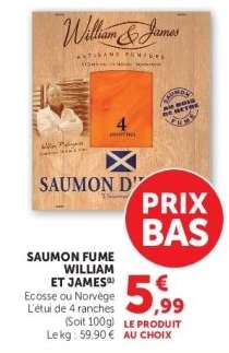 SAUMON FUME WILLIAM ET JAMES