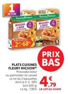 Plats Cuisinés Fleury Michon