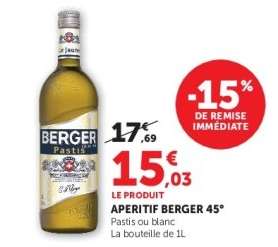APERITIF BERGER 45°