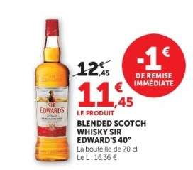 Blended Scotch Whisky Sir Edward's 40°
