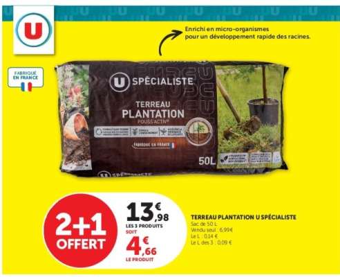 Terreau Plantation U Spécialiste