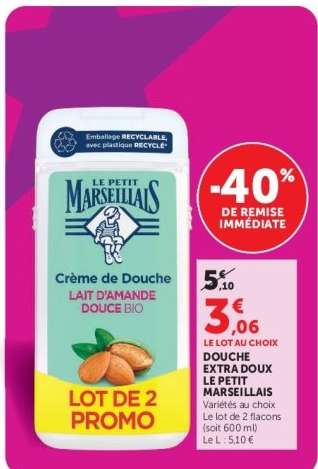 DOUCHE EXTRA DOUX LE PETIT MARSEILLAIS