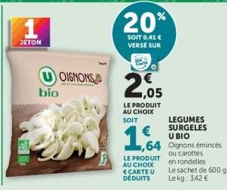 LEGUMES SURGELES U BIO