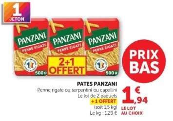 PÂTES "PANZANI"