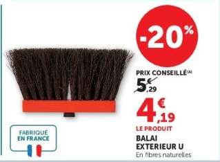 Balai Extérieur U