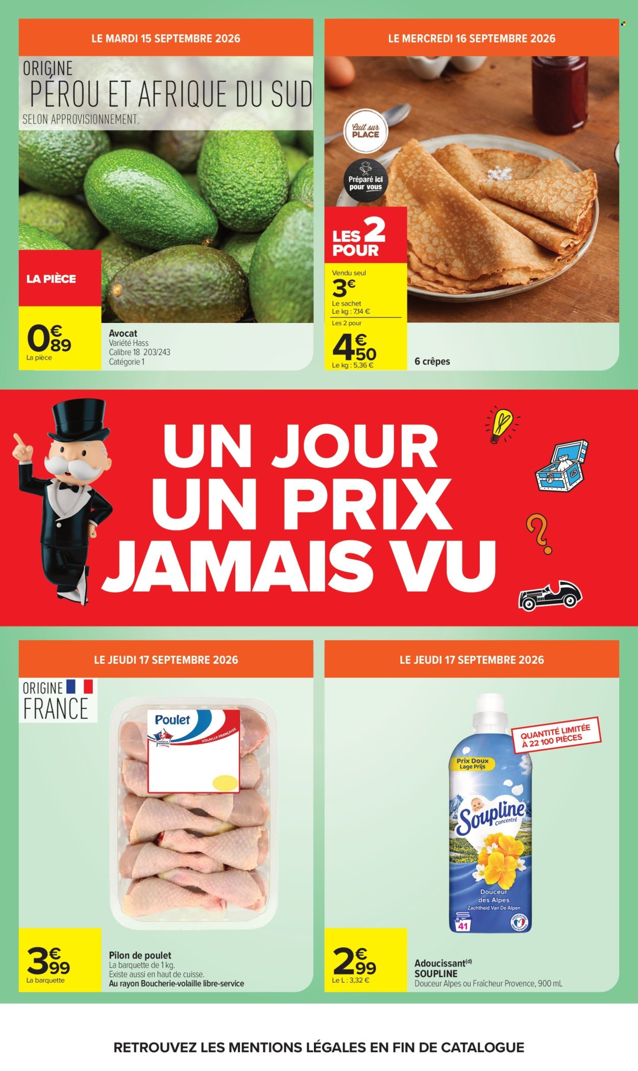 Catalogue Carrefour Hypermarchés - 15/09/2026 - 28/09/2026. Page 4