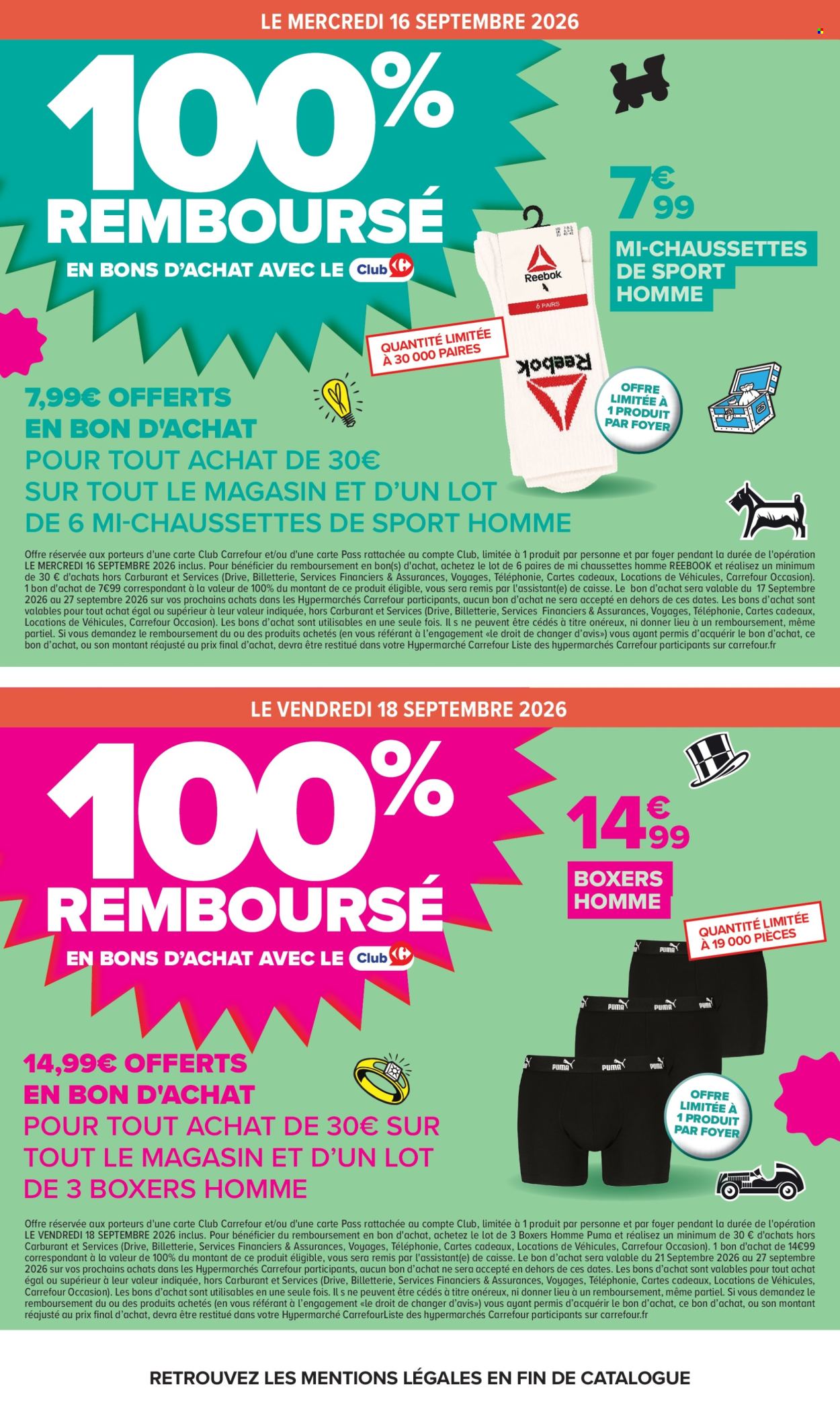 Catalogue Carrefour Hypermarchés - 15/09/2026 - 28/09/2026. Page 6