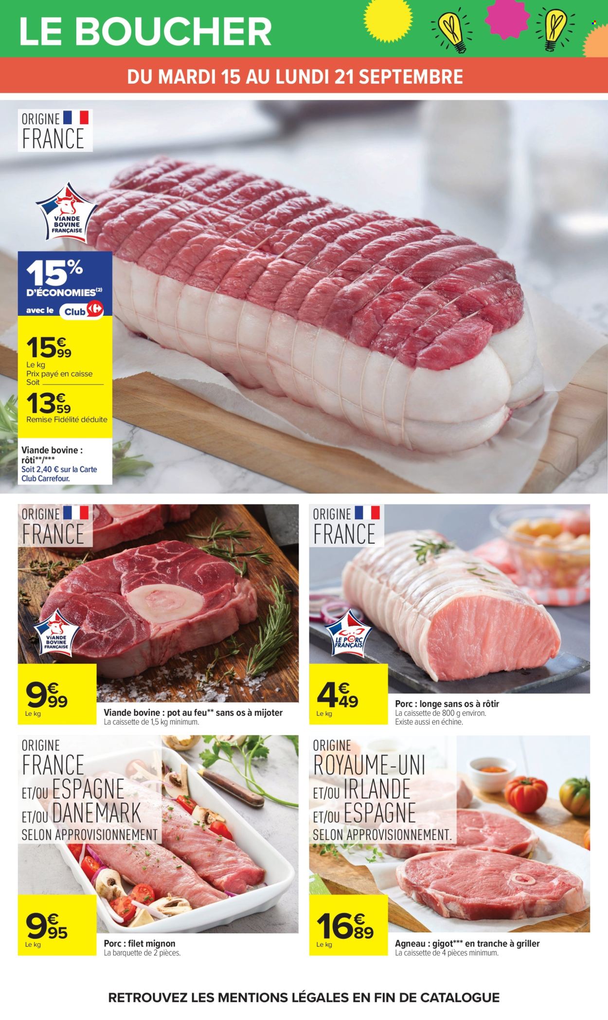 Catalogue Carrefour Hypermarchés - 15/09/2026 - 28/09/2026. Page 28