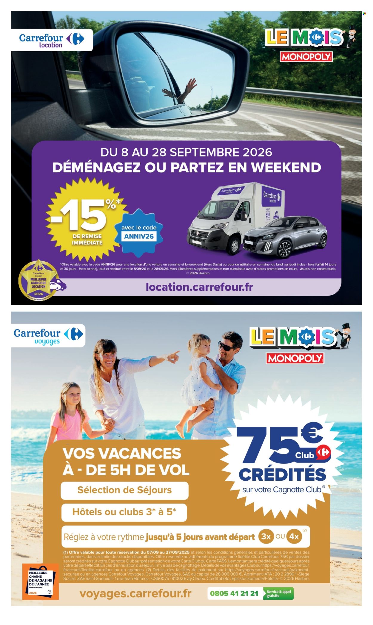 Catalogue Carrefour Hypermarchés - 15/09/2026 - 28/09/2026. Page 106