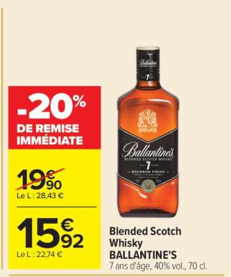 BALLANTINE'S Blended Scotch Whisky