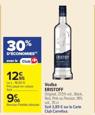 Vodka Eristoff*
