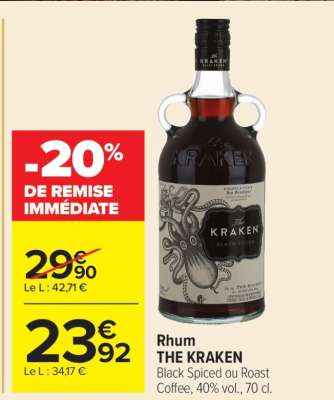 Rhum The Kraken