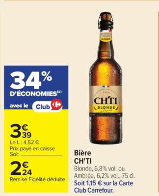BIERE CH'TI