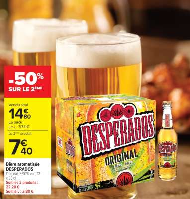 Bière Aromatisée Desperados*