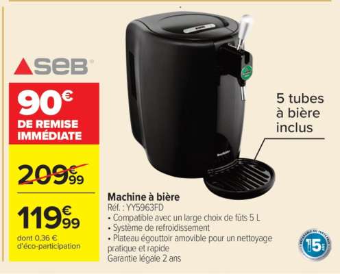 Machine à bière