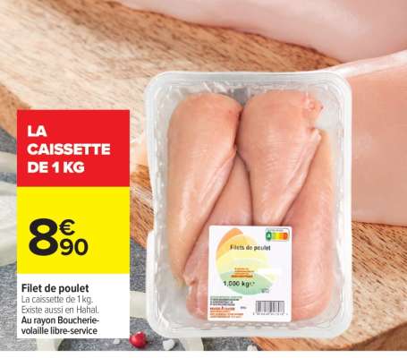 FILET DE POULET