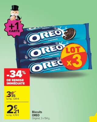 Biscuits Oreo
