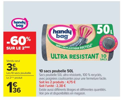 handy bag ULTRA RESISTANT 50L