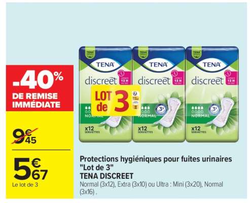 TENA DISCREET