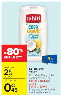 Gel Douche Tahiti