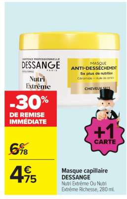 Masque capillaire DESSANGE