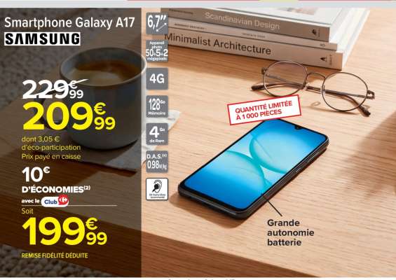 Smartphone Galaxy A17