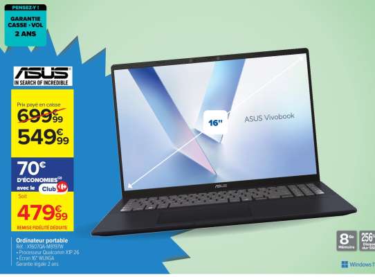 Ordinateur portable ASUS Vivobook