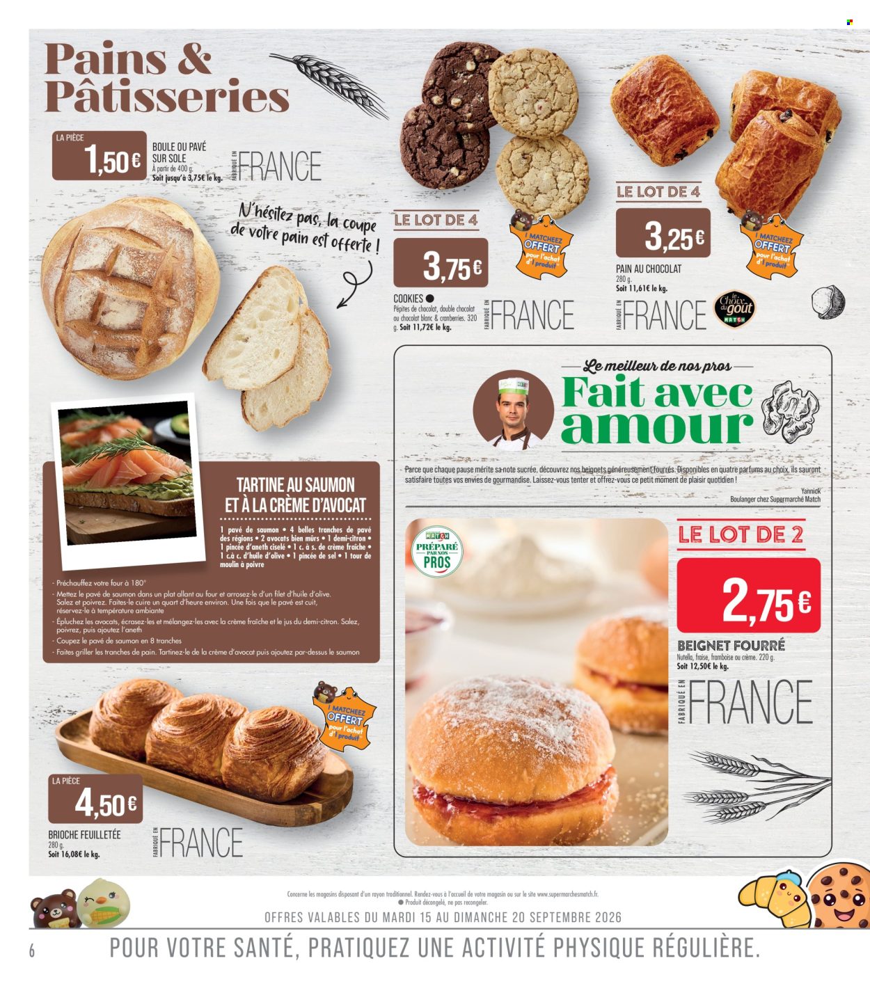 Catalogue Supermarché Match - 15/09/2026 - 27/09/2026. Page 6