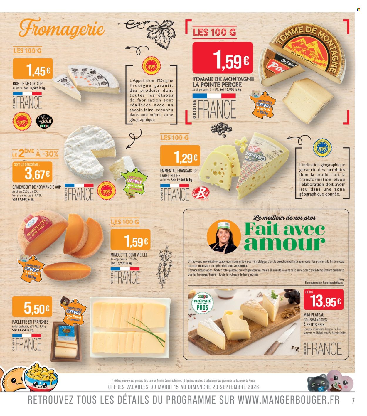 Catalogue Supermarché Match - 15/09/2026 - 27/09/2026. Page 7