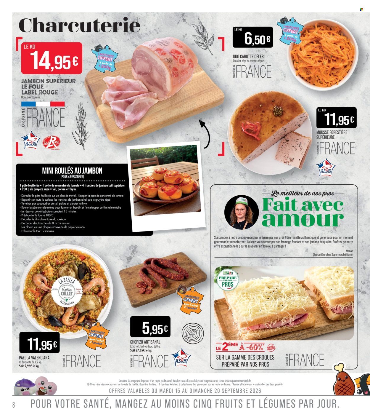Catalogue Supermarché Match - 15/09/2026 - 27/09/2026. Page 8