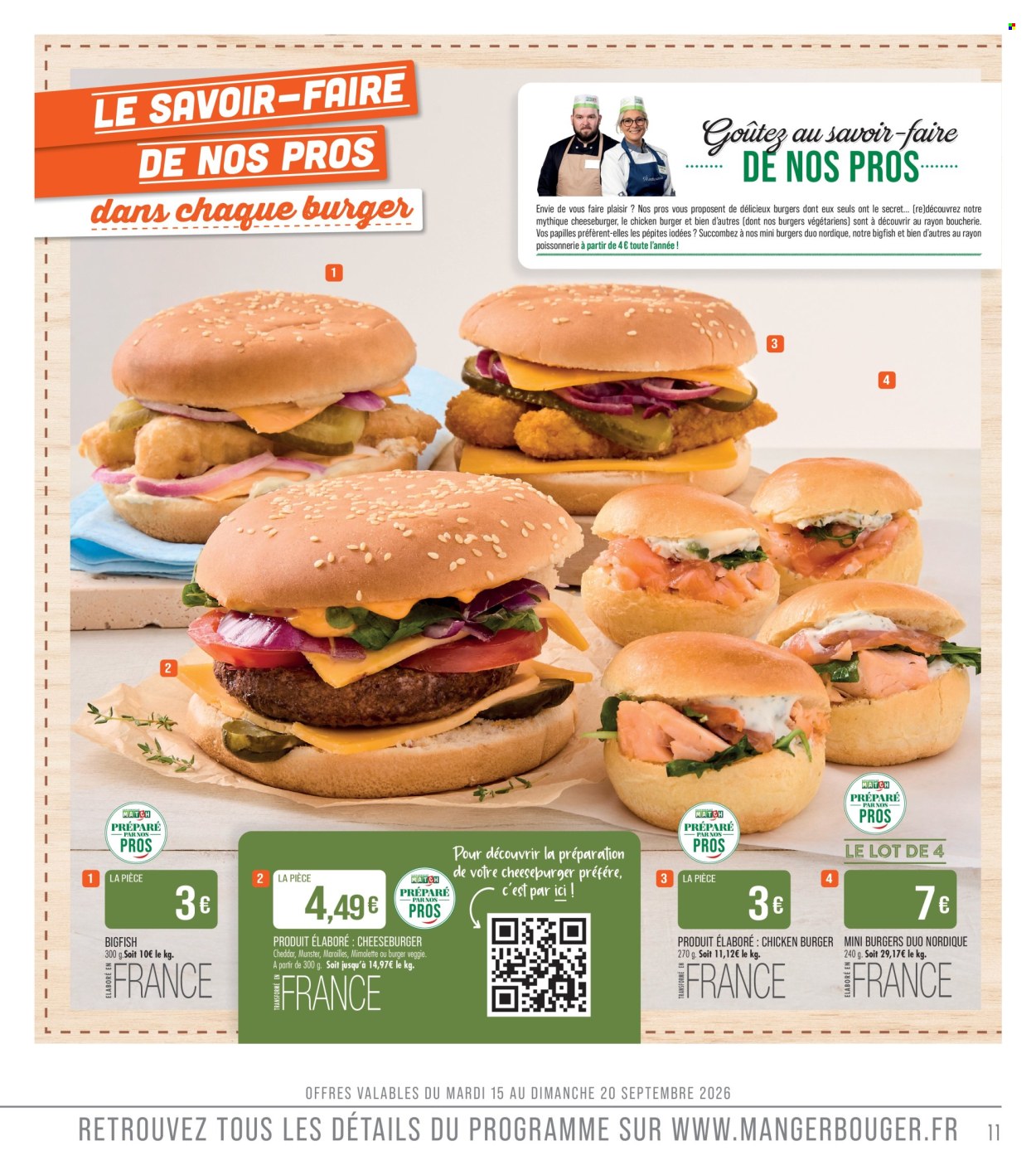 Catalogue Supermarché Match - 15/09/2026 - 27/09/2026. Page 11