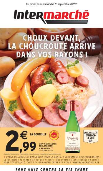 Catalogue Intermarché - 15/09/2026 - 20/09/2026.